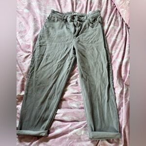 Blue Gray Lee Jeans Balloon Leg